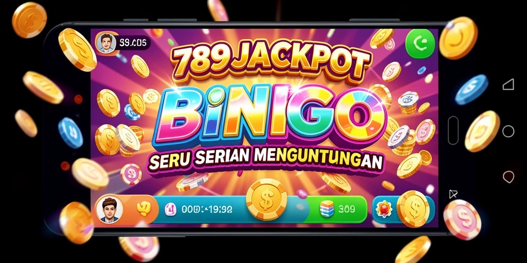 Tampilan gameplay seru dalam 789JACKPOT Bingo.