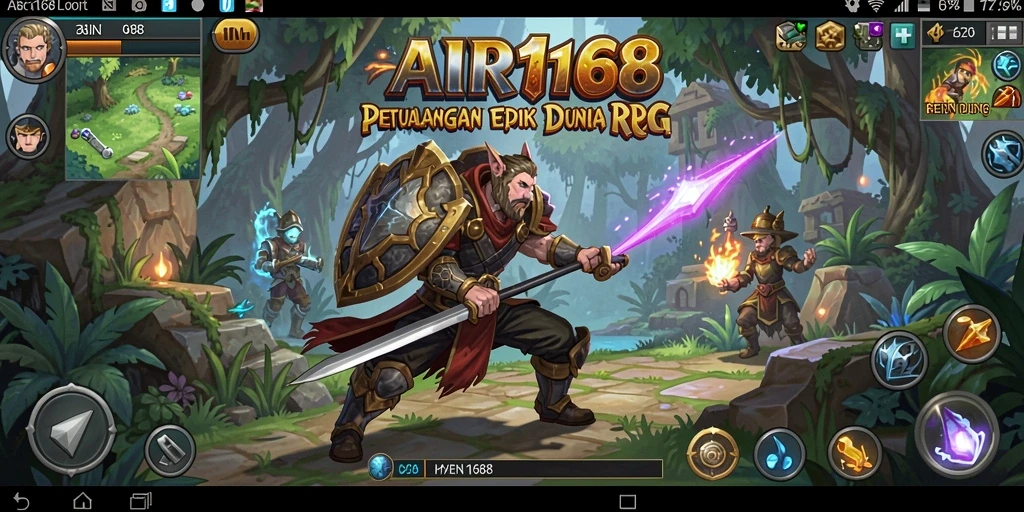Menampilkan gameplay RPG yang mendalam dan menarik.