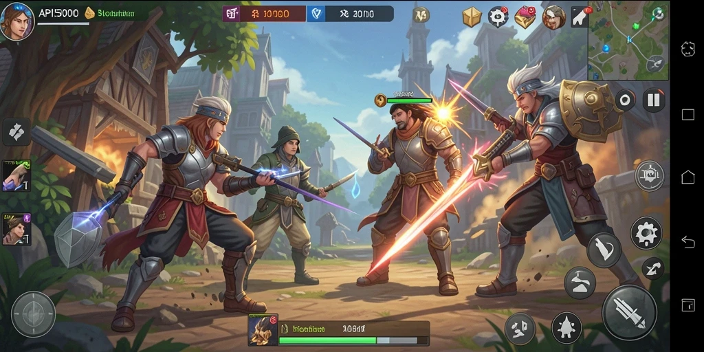 Gameplay dinamis dan strategi seru dalam API5000.