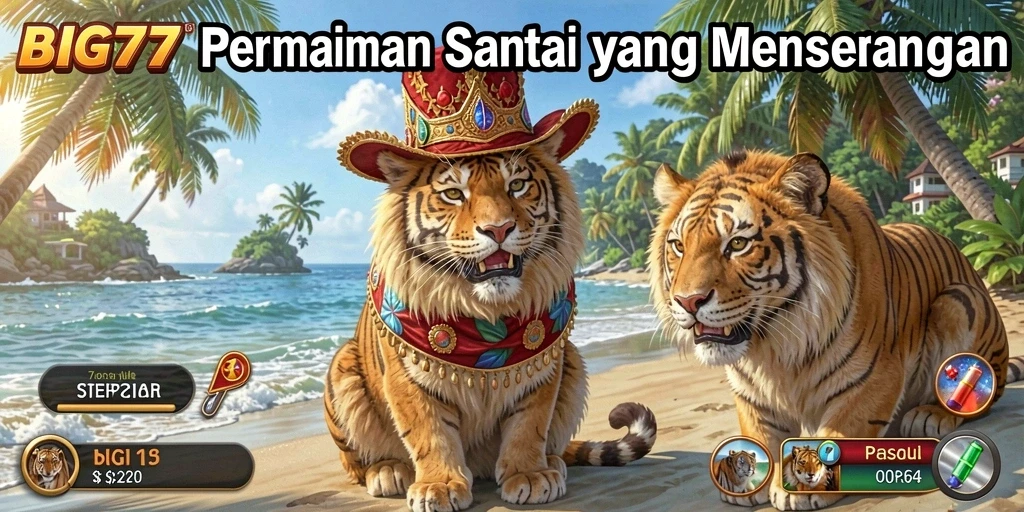 Gameplay seru dan menyenangkan dari BIG77 yang menggugah selera.