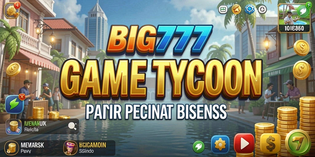 Screenshot gameplay BIG777 menampilkan aksi seru dalam mengelola bisnis Tycoon.