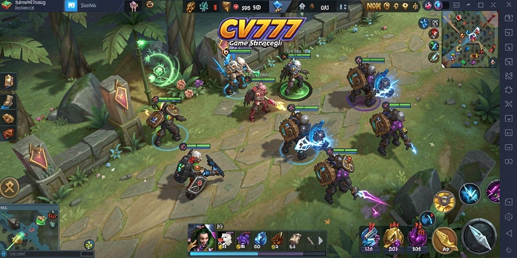 Tampilan gameplay SLG yang mendebarkan dan penuh strategi.