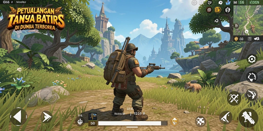 Gameplay mendalam dan grafik menakjubkan dari ID66 dalam dunia terbuka.