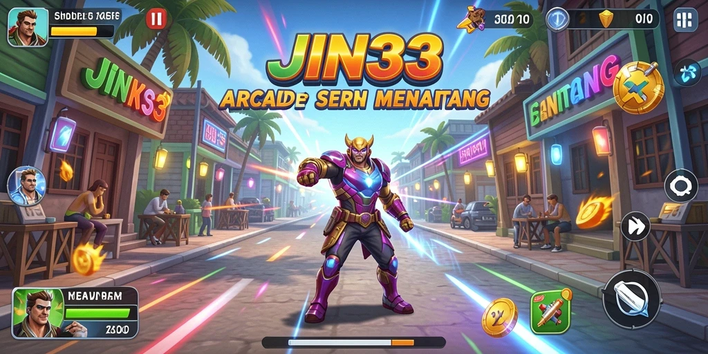 Screenshot gameplay JIN33 yang menampilkan aksi seru.