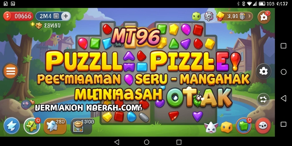 Tampilan gameplay seru di MT966 dengan beragam teka-teki.