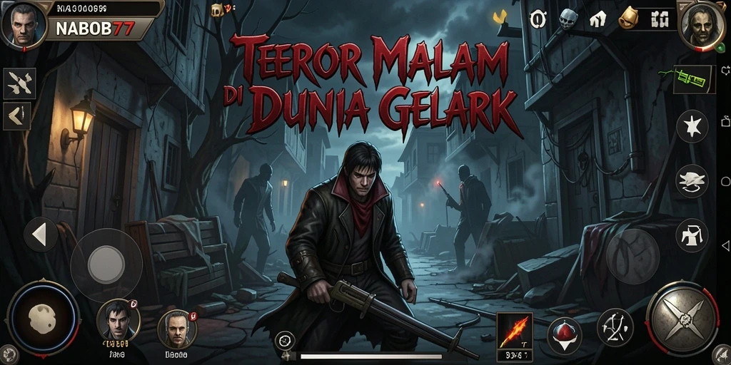 Tampilan gameplay NABOB77 dengan nuansa Horror yang mencekam.