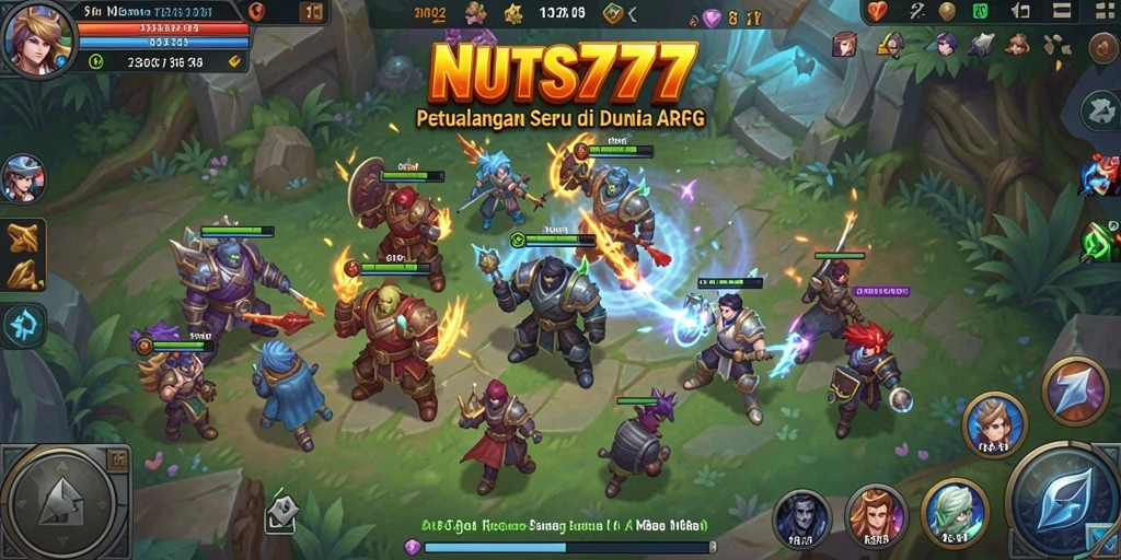Gameplay ARPG yang seru dan dinamis di NUTS777.