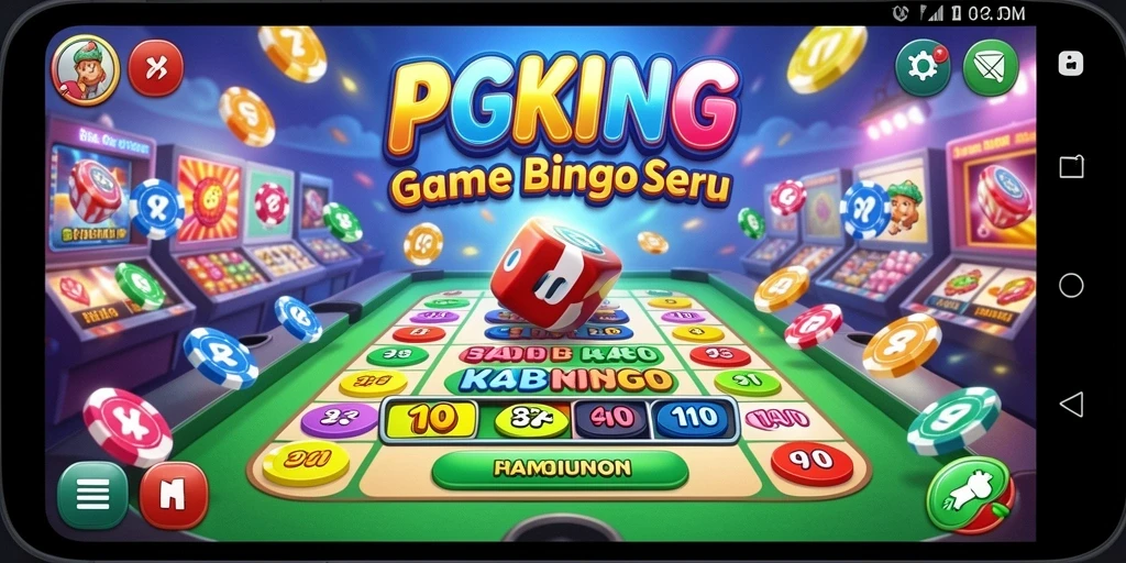Screenshot gameplay PGKING yang menampilkan aksi seru permainan Bingo.