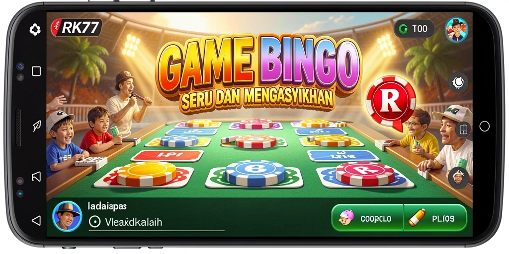Tampilan gameplay yang seru dan interaktif dari RK77.