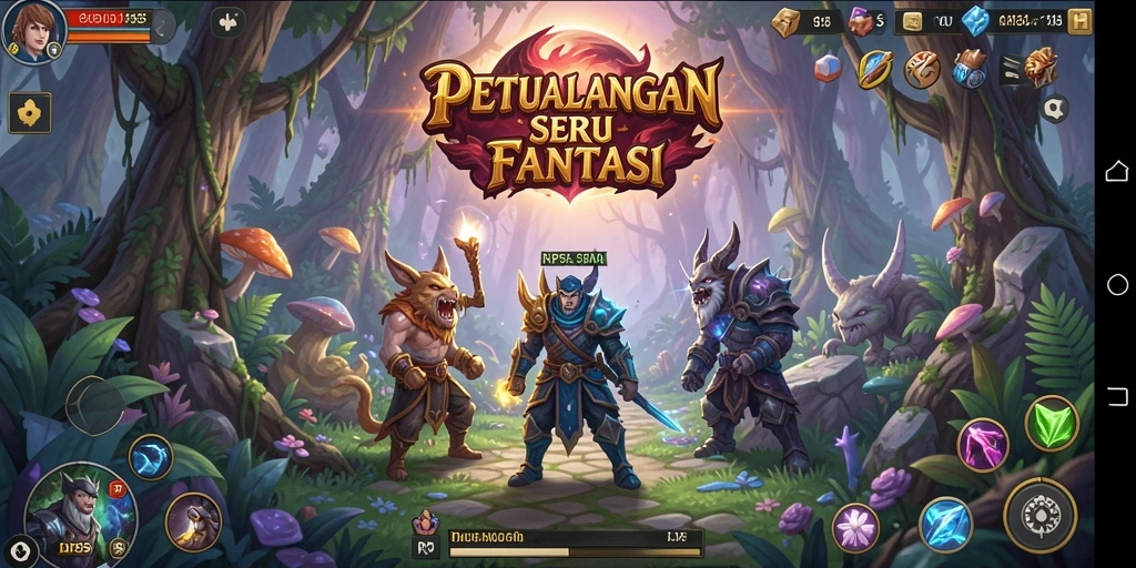 Tampilan menarik dari gameplay RP55 yang penuh petualangan.