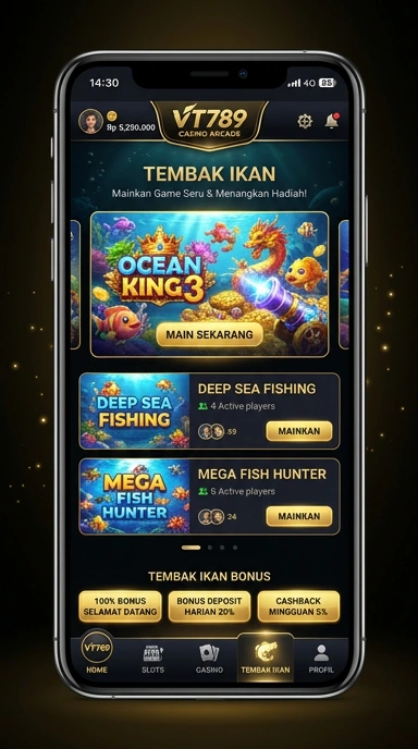 Tampilan antarmuka vt789 yang menarik dan mudah digunakan.